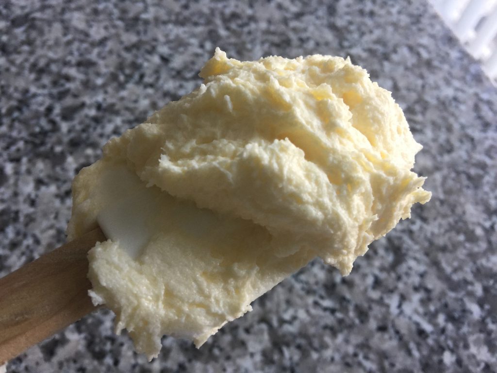 Creamed Butter Sugar Eggs and Vanilla
